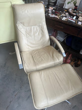 Load image into Gallery viewer, Leather 1970s Danish Kebe chair